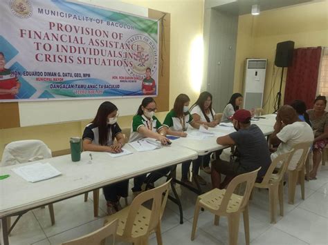 PROVISION OF ASSISTANCE TO INDIVIDUALS/ FAMILIES IN .